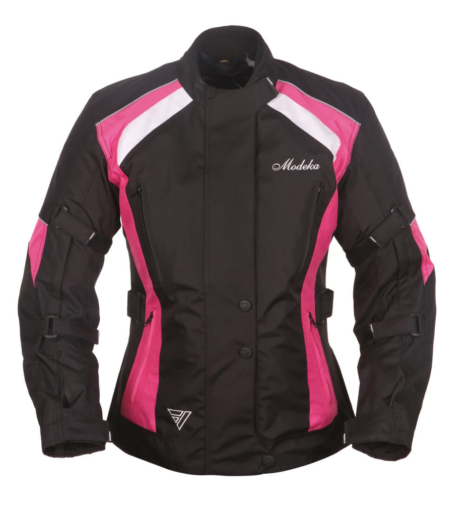Modeka *Jacket Janika Lady Black/Pink