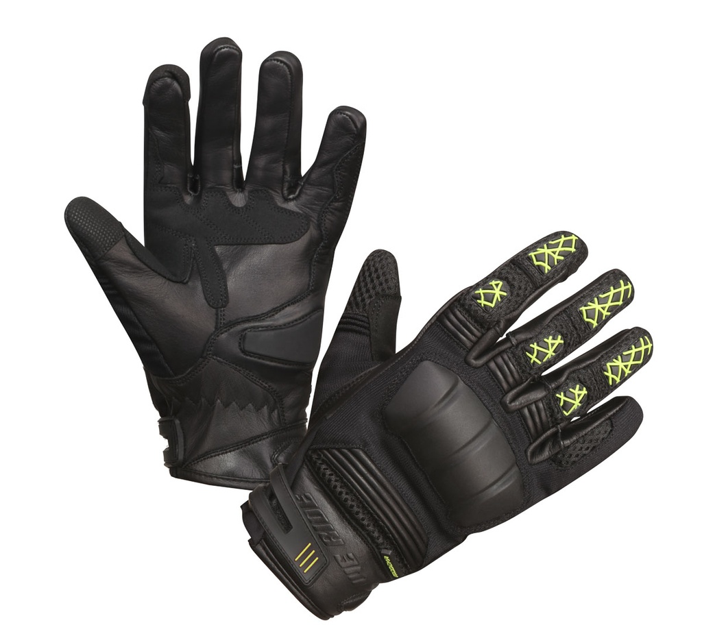 Modeka Glove Ennos Black/Yellow