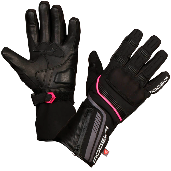 Modeka Glove Makari Black/Pink