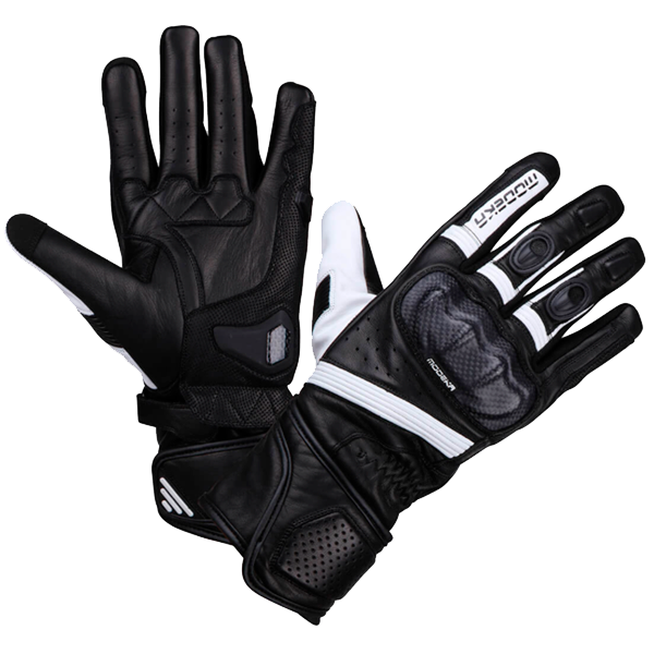 Modeka Miako Glove Black-And-White