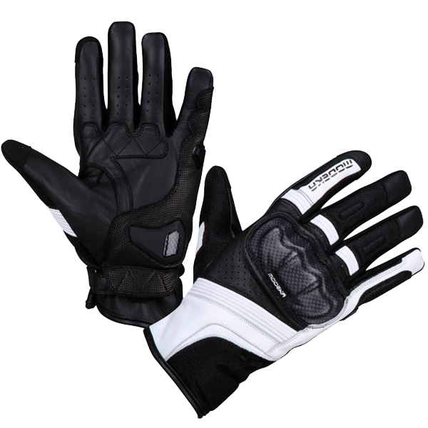 Modeka Miako Air Glove Black-And-White