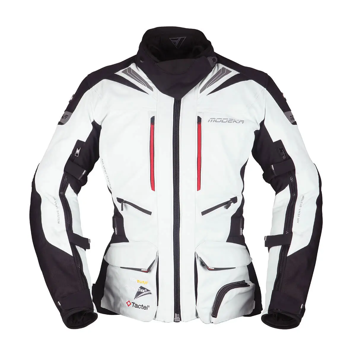 Modeka Panamericana Lady Jacket Light Gray/Black