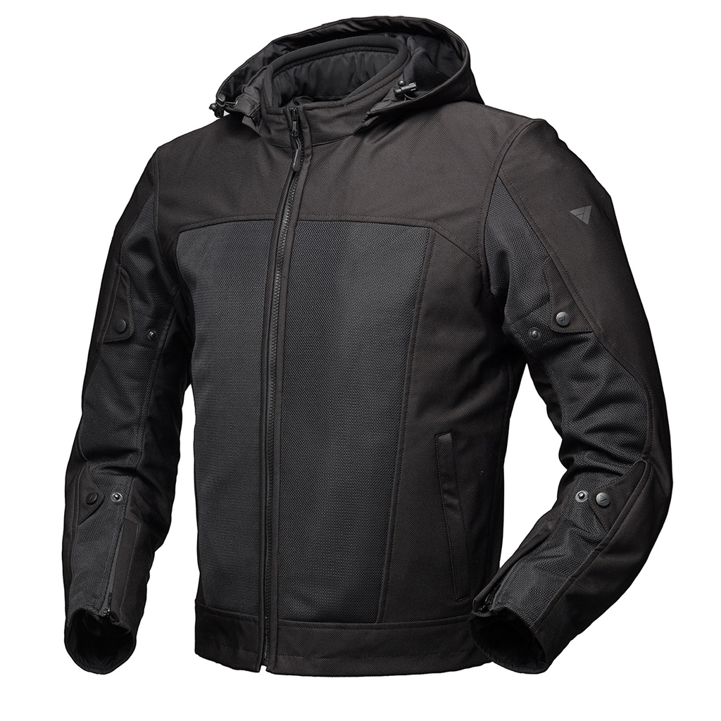 Modeka Hoodie Davey Air Black