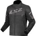 LS2 APEX MAN JACKET BLACK DARK GREY