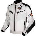 LS2 GARDA AIR MAN JACKET BLACK GREY H-V ORANGE