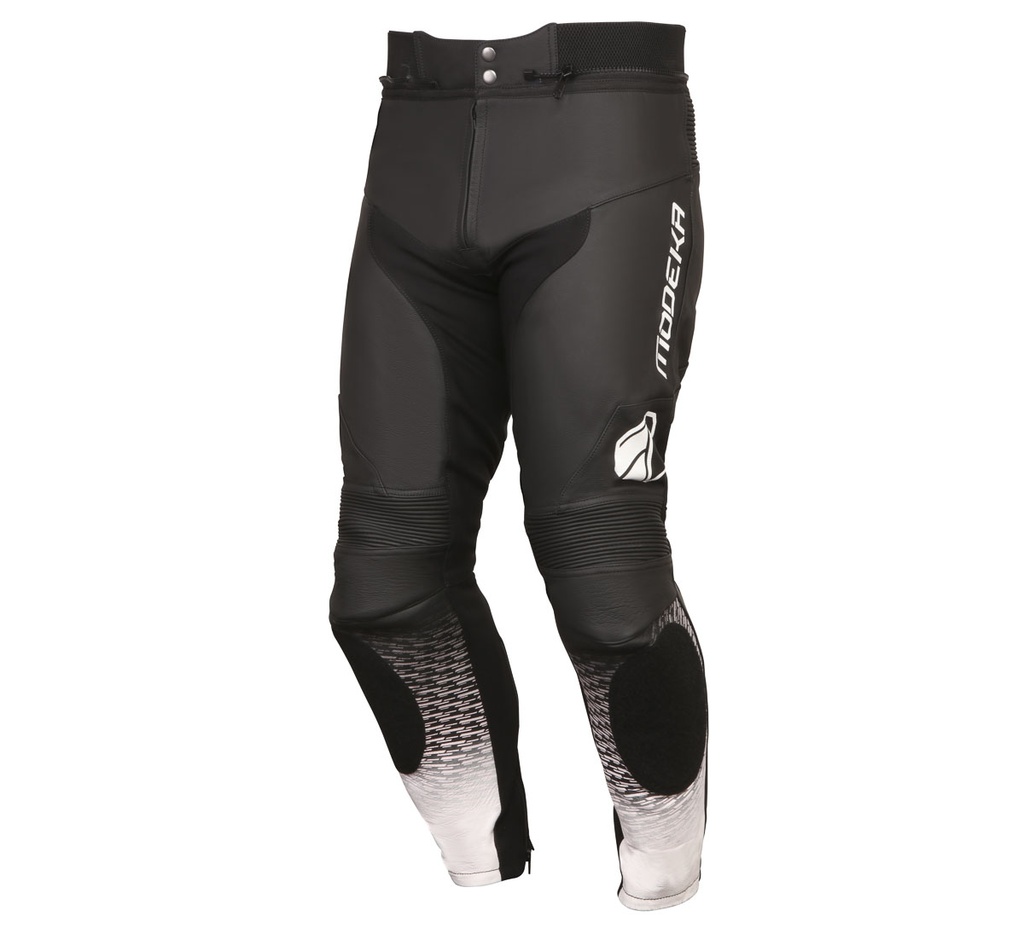 Modeka Pants Yron Black-And-White
