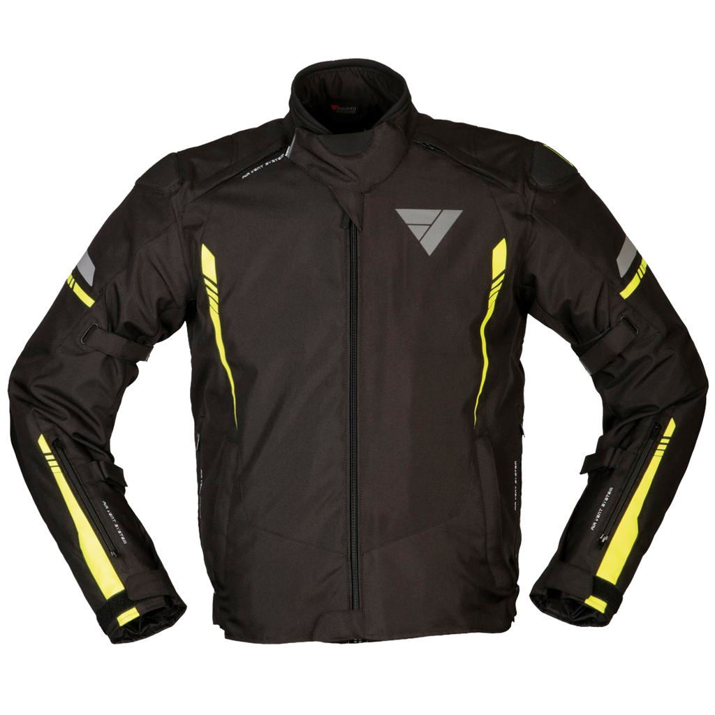 Modeka Aenergy Jacket Black/Yellow