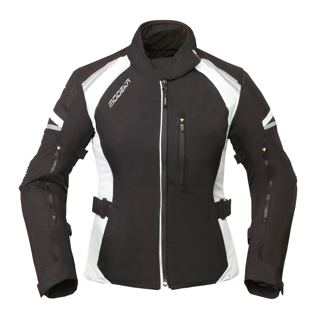 Modeka Amberly Lady Jacket Black/Light Grey