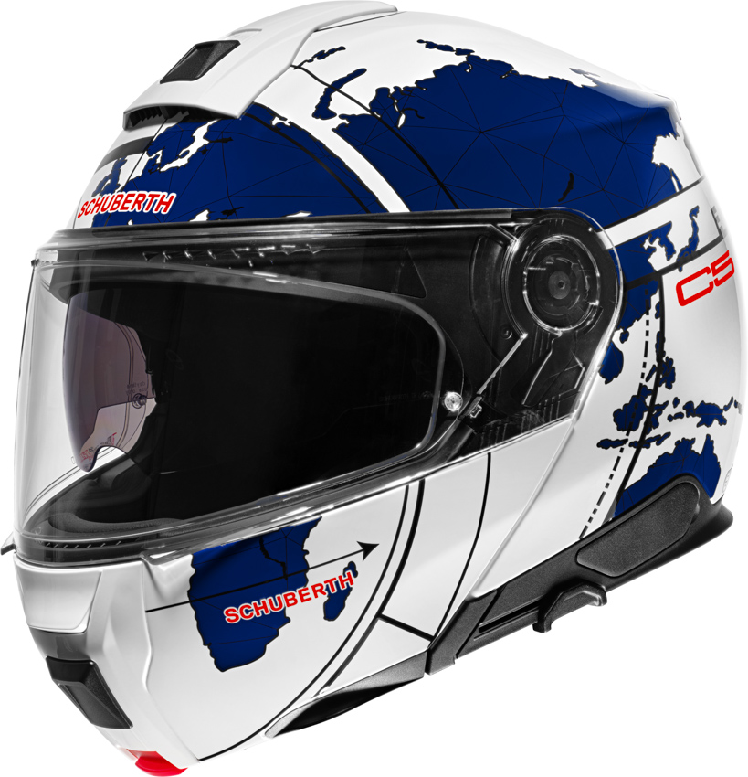 Schuberth C5  GLOBE Gloss Blue
