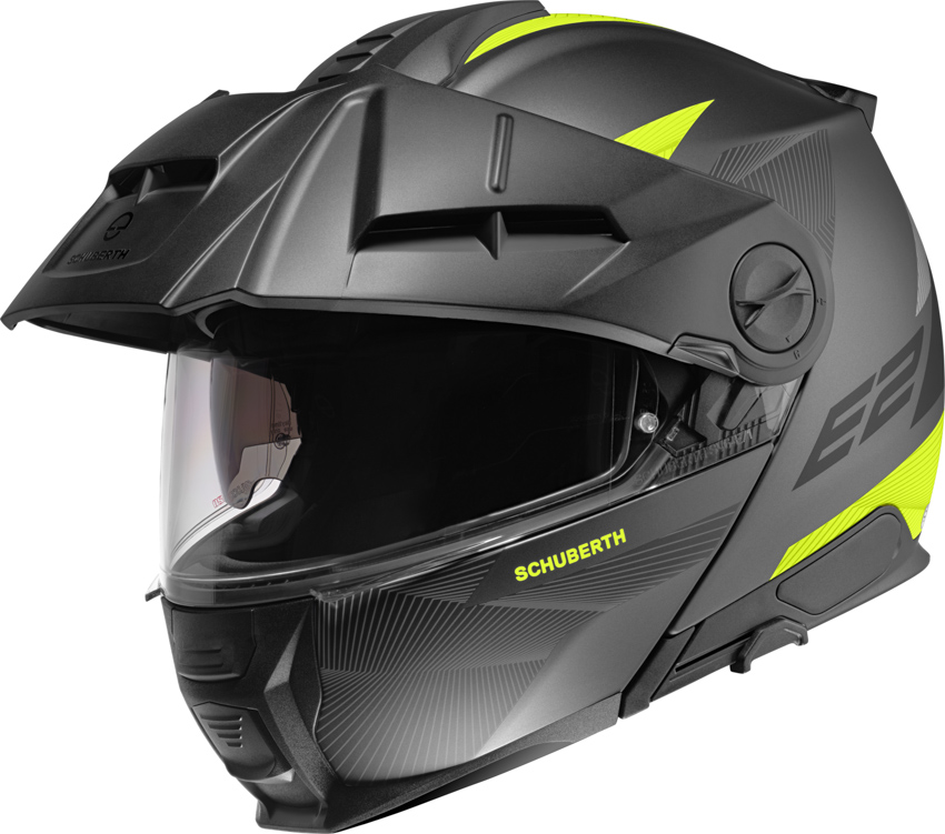 Schuberth E2 DEFENDER Matt Yellow