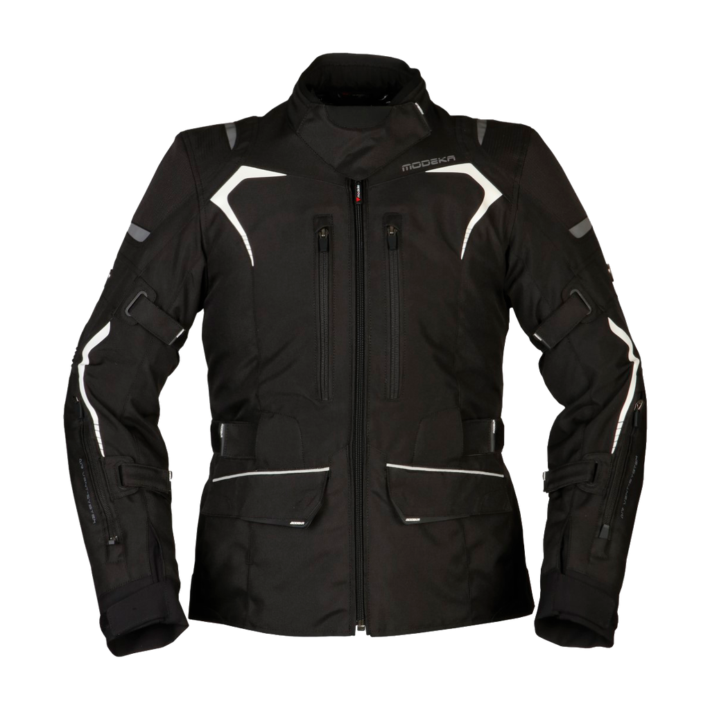 Modeka Elaya Lady Jacket Black-And-White