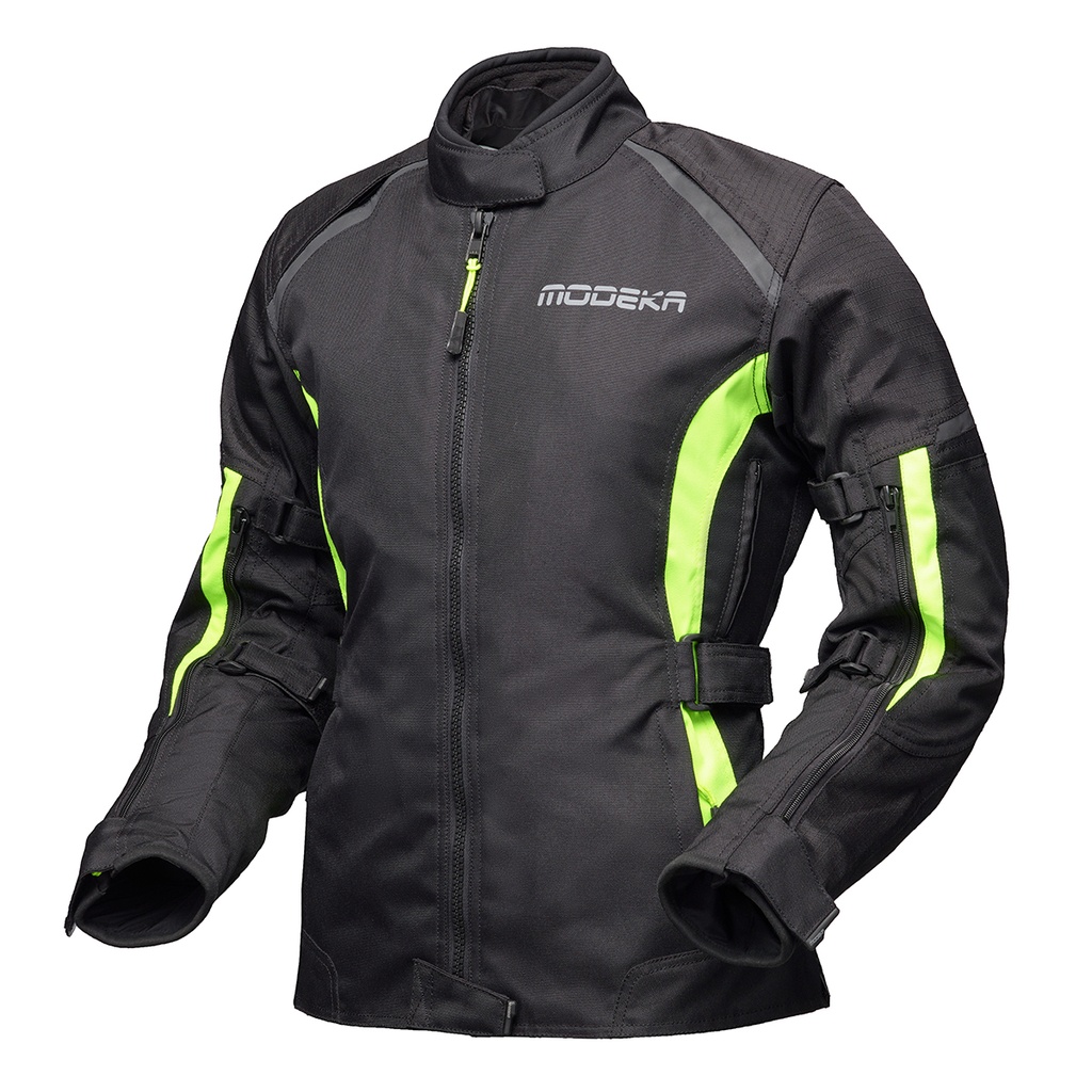 Modeka Jacket Luana Lady Black/Yellow