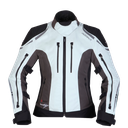 Modeka Takuya Lady Jacket Light Gray/Dark Gray/Black