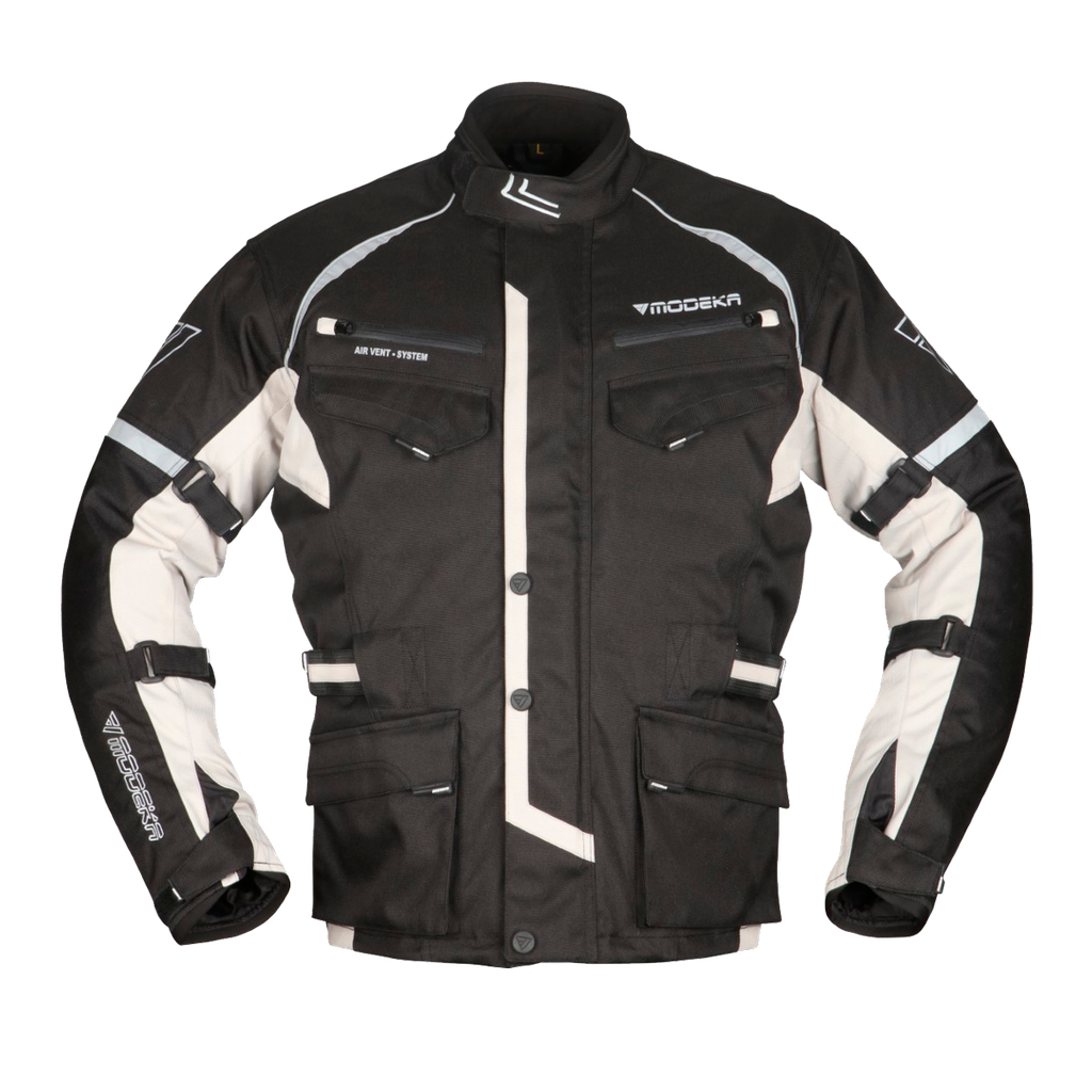 Modeka Tarex Jacket Black/White