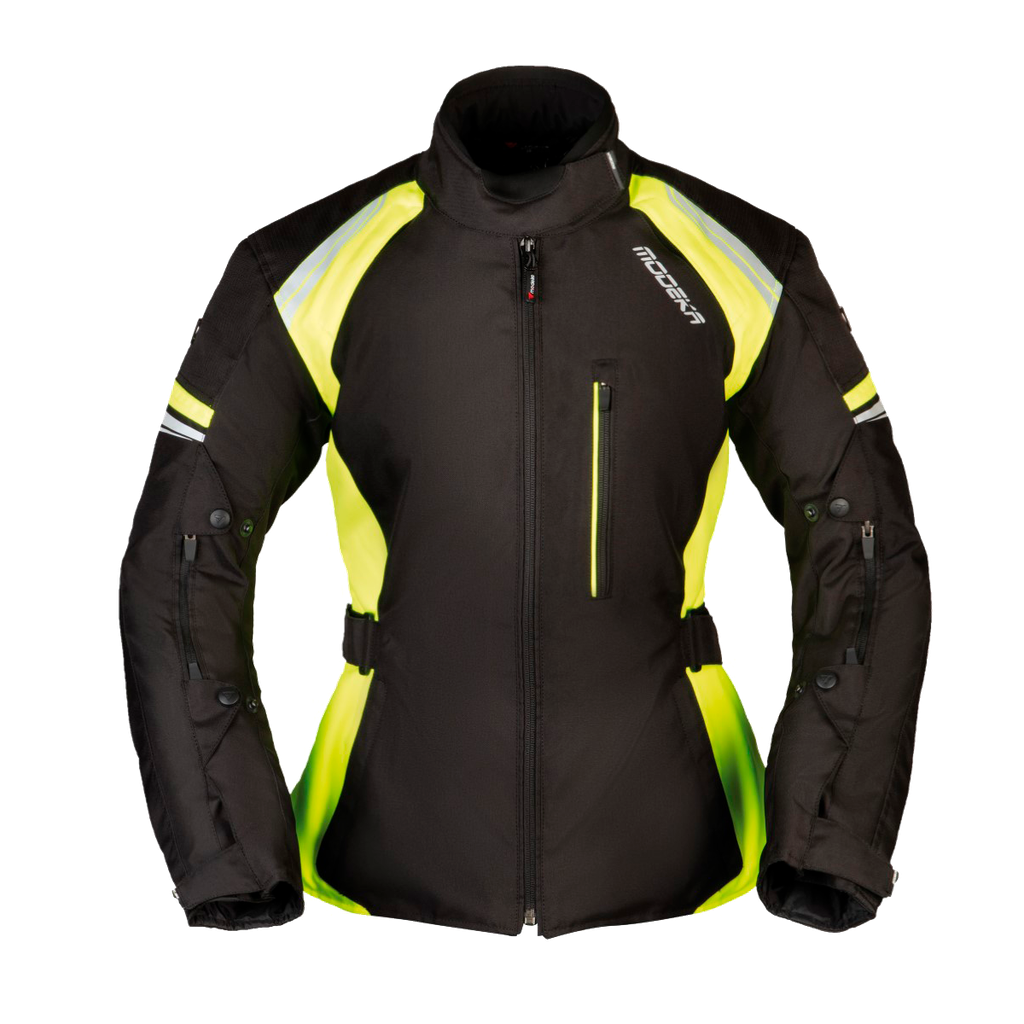 Modeka Jacket Violetta Lady Black/Yellow