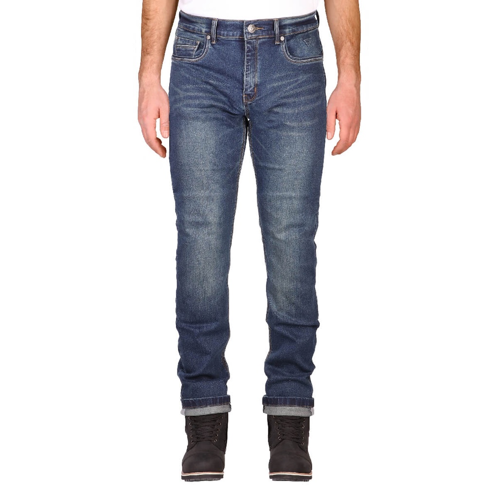 Modeka Glenn slim jeans Stone Wash Blue