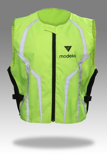 Modeka Vest driving instructor Black/Yellow