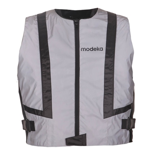 Modeka Doc Silver reflective vest Silver