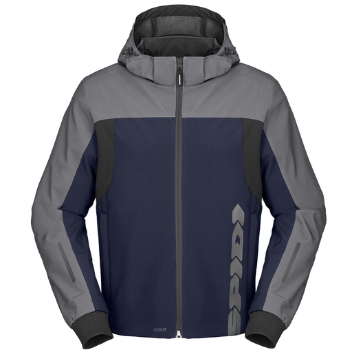 Spidi Hoodie H2Out Ii Blue/Silver