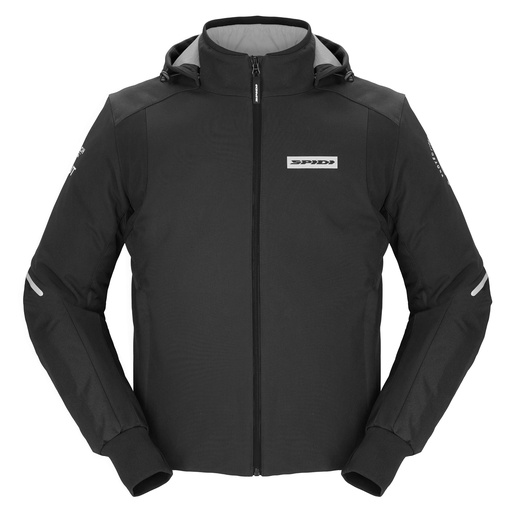Spidi Hoodie Armor H2Out Black/White