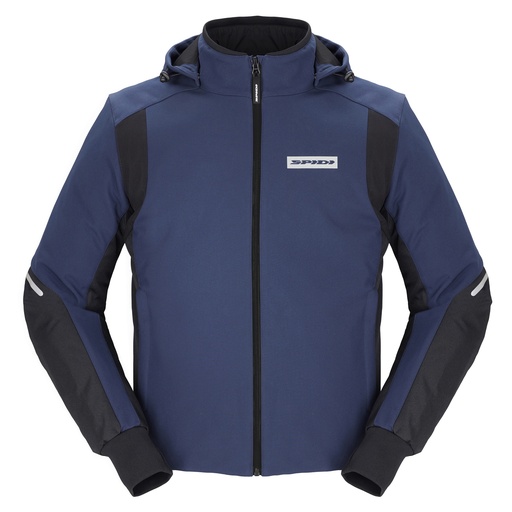 Spidi Hoodie Armor H2Out Black/Blue