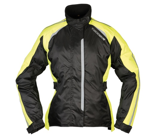 Modeka Viola Dry Lady rain Jacket Black/Yellow