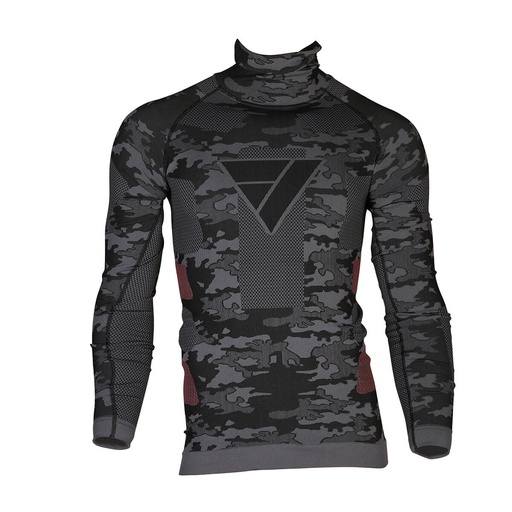Modeka Long sleeve tech dry bandana Camouflage Black