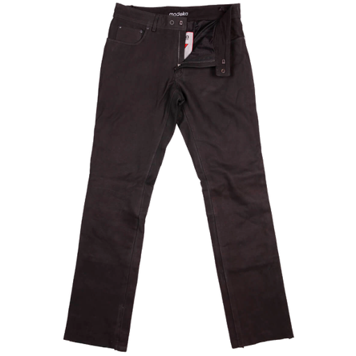 Modeka Leather jeans stamp Brown