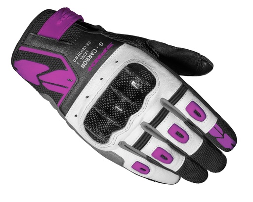 Spidi G-CARBON LADY Black/Fuchsia