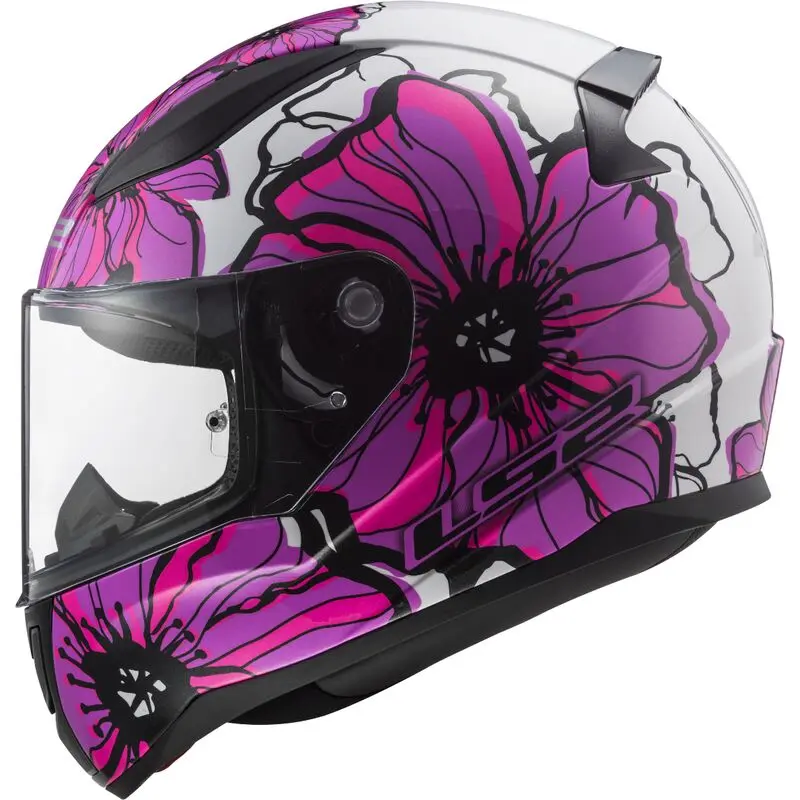 LS2 FF353 RAPID II POPPIES PINK-06