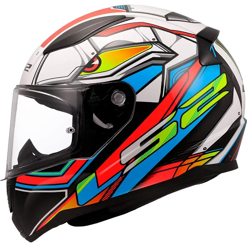 LS2 FF353 Rapid II Xdron White Neon Orange-06