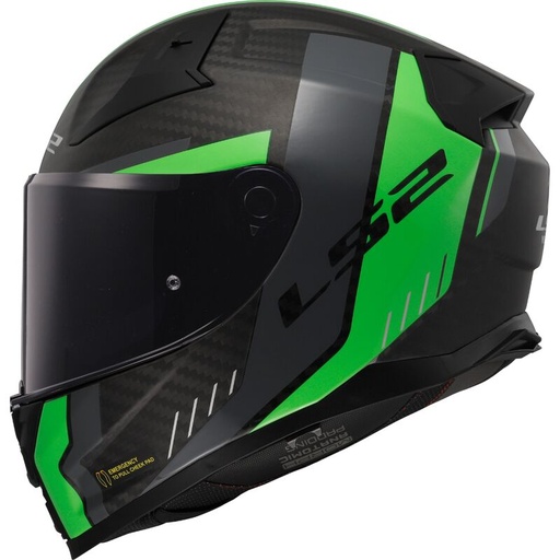 LS2 FF811 VECTOR II C GRID MATT FLUO GREEN-06