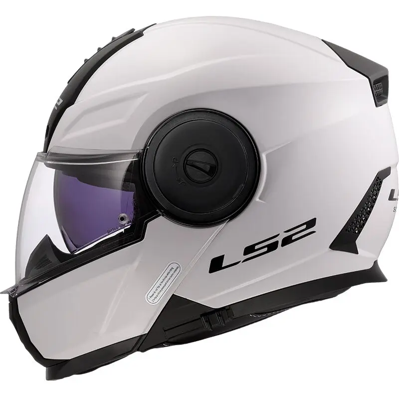 LS2 FF902 SCOPE II SOLID GLOSS WHITE-06