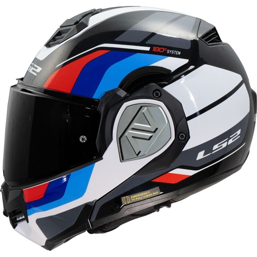 LS2 FF906 ADVANT SPORT GL.BLACK BLUE RED-06
