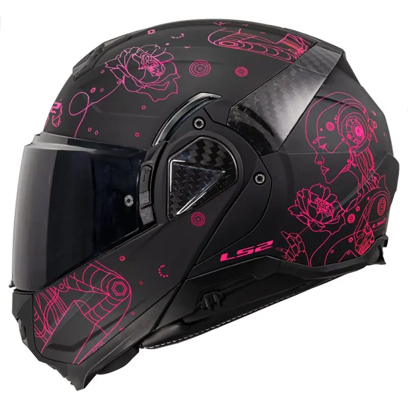 LS2 FF910 Advant II Sophia Black Pink