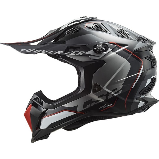 LS2 MX700 SUBVERTER ARCHED SILVER TITANIUM-06