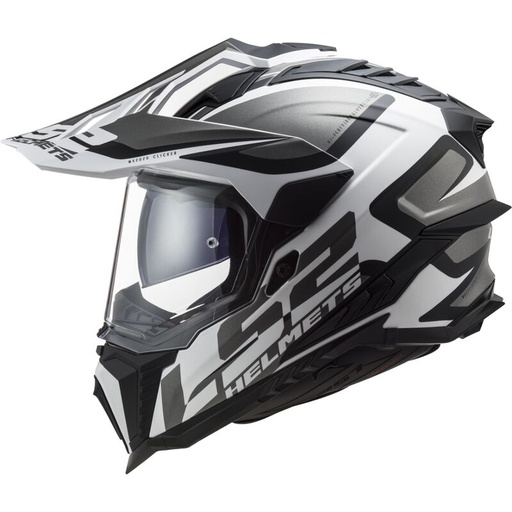 LS2 MX701 EXPLORER ALTER MATT BLACK WHITE-06