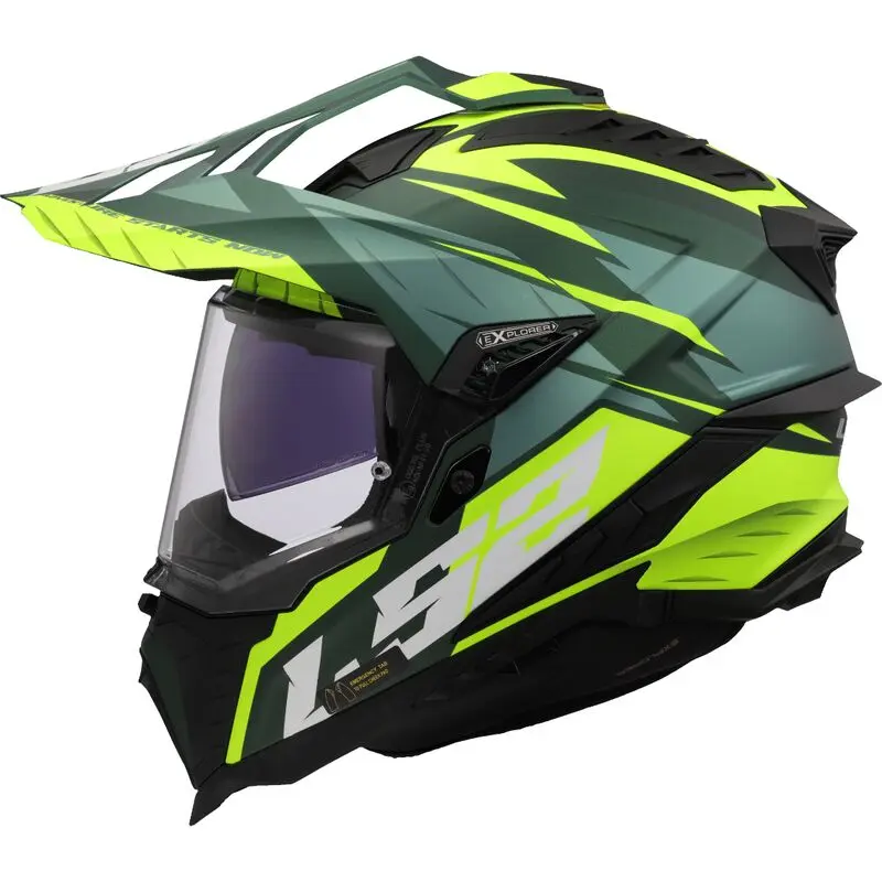 LS2 MX701 Explorer Spire Green H-Vis Yellow-06