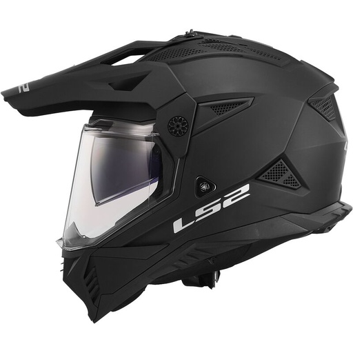 LS2 MX702 PIONEER II MATT BLACK-06