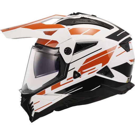 LS2 MX702 PIONEER II NAMIB WHITE ORANGE-06