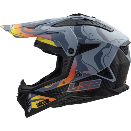 LS2 MX708 FAST II WASH MATT DARK GREY-06