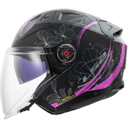 LS2 OF603 INFINITY II LOTUS MATT PINK-06