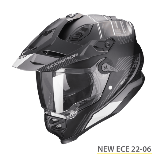 Scorpion  Adf-9000 Air Desert Matt black-Silver