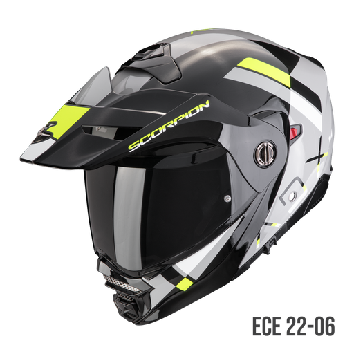 Scorpion  Adx-2 Galane Grey-Black-Neon Yellow