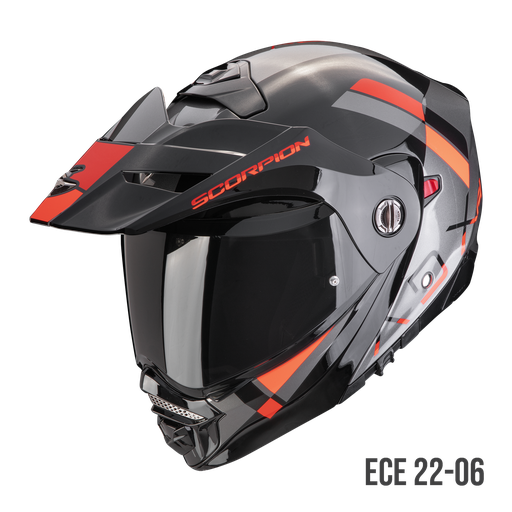 Scorpion  Adx-2 Galane Silver-Black-Red