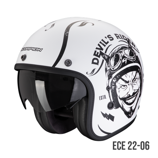 Scorpion  Belfast Evo Romeo Matt White-Black