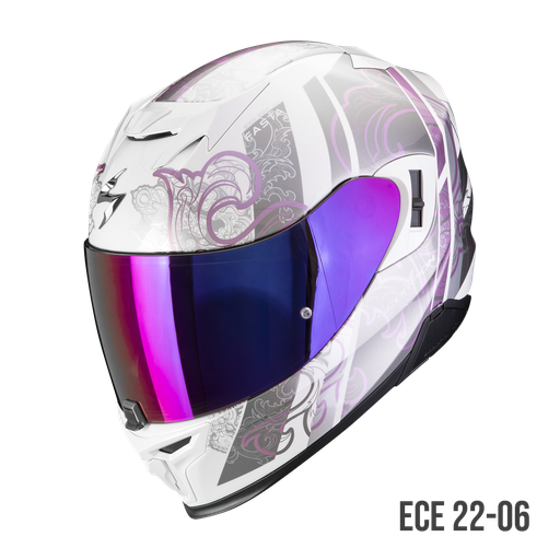 Scorpion  Exo-520 Evo Air Fasta White-Purple