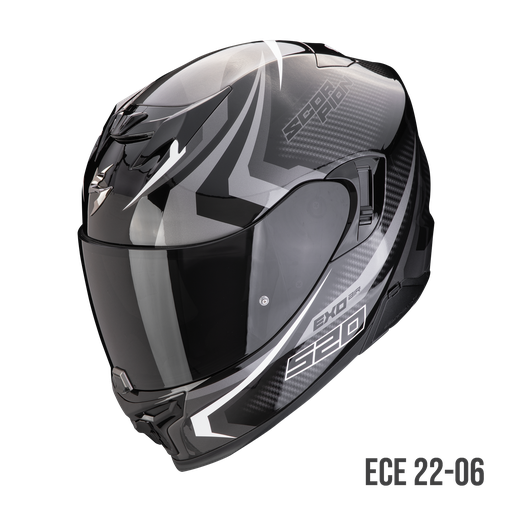 Scorpion  Exo-520 Evo Air Terra Black-Silver-White