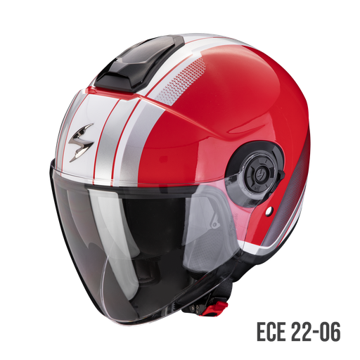 Scorpion  Exo-City Ii Vel Red-White