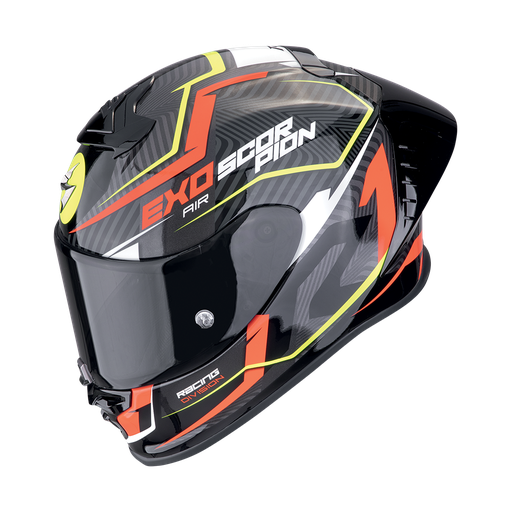 Scorpion  Exo-R1 Evo Ii Air Coup Black-Red-Neon Yellow